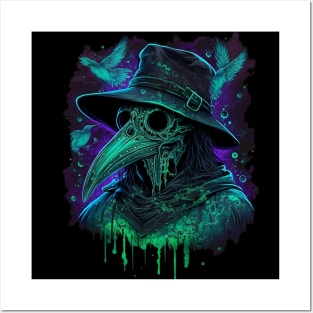 Trippy Plague Doctor 2 Posters and Art